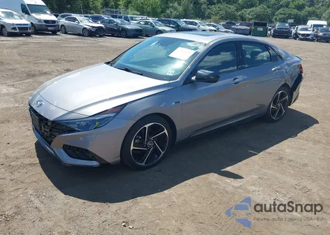 2023 Hyundai Elantra N Line from USA, damaged, VIN KMHLR4AF4PU590716